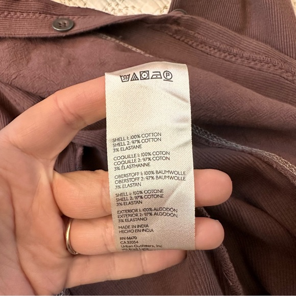 New FREE PEOPLE We The Free Tiny Woven Top / Shaved Chocolate Combo - Picture 7 of 8